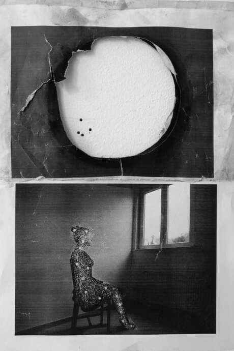    An animated film made from approximately 1700 laser printed photo(collage)s, manipulated by hand.  